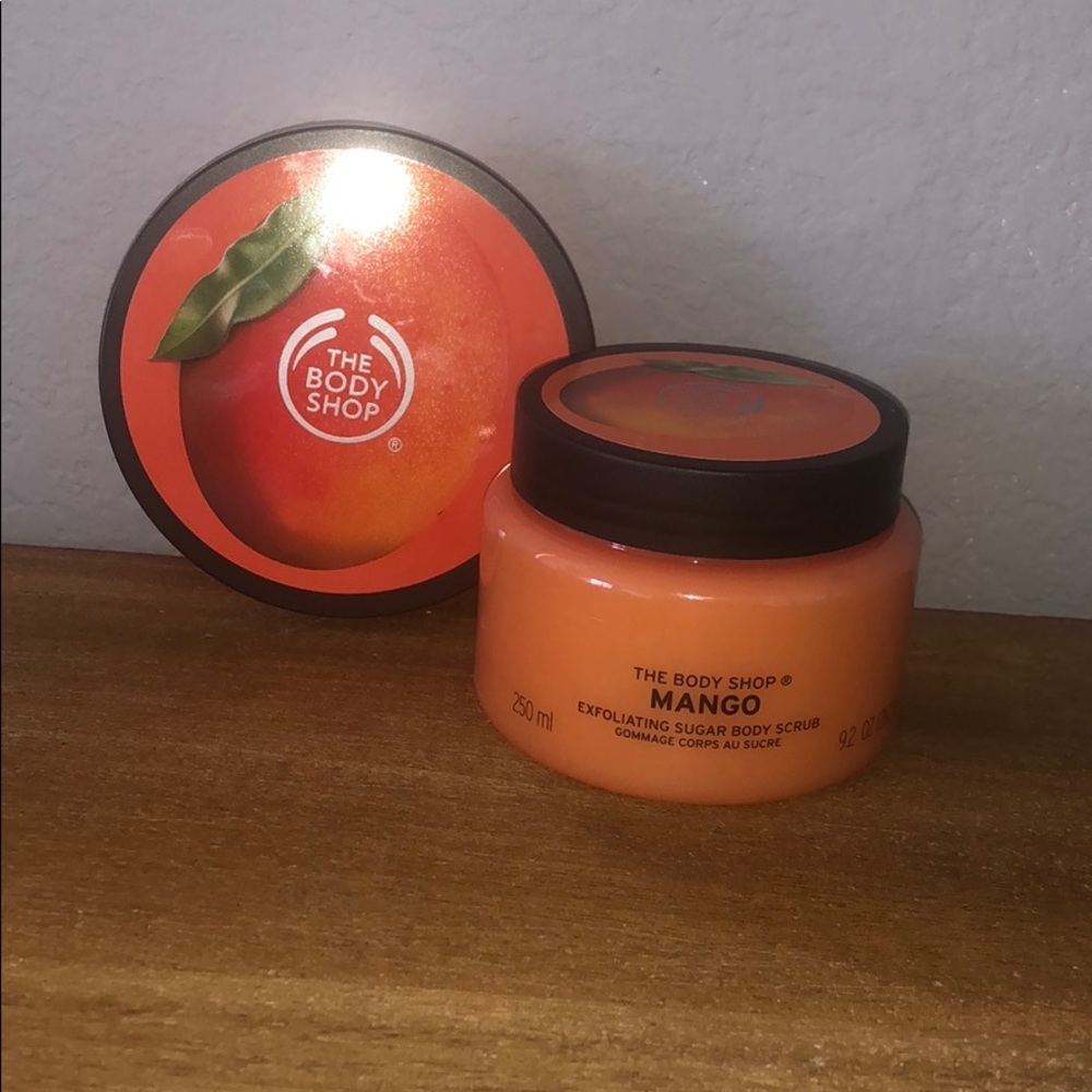 The Body Shop Mango Scrub + Moisturizer